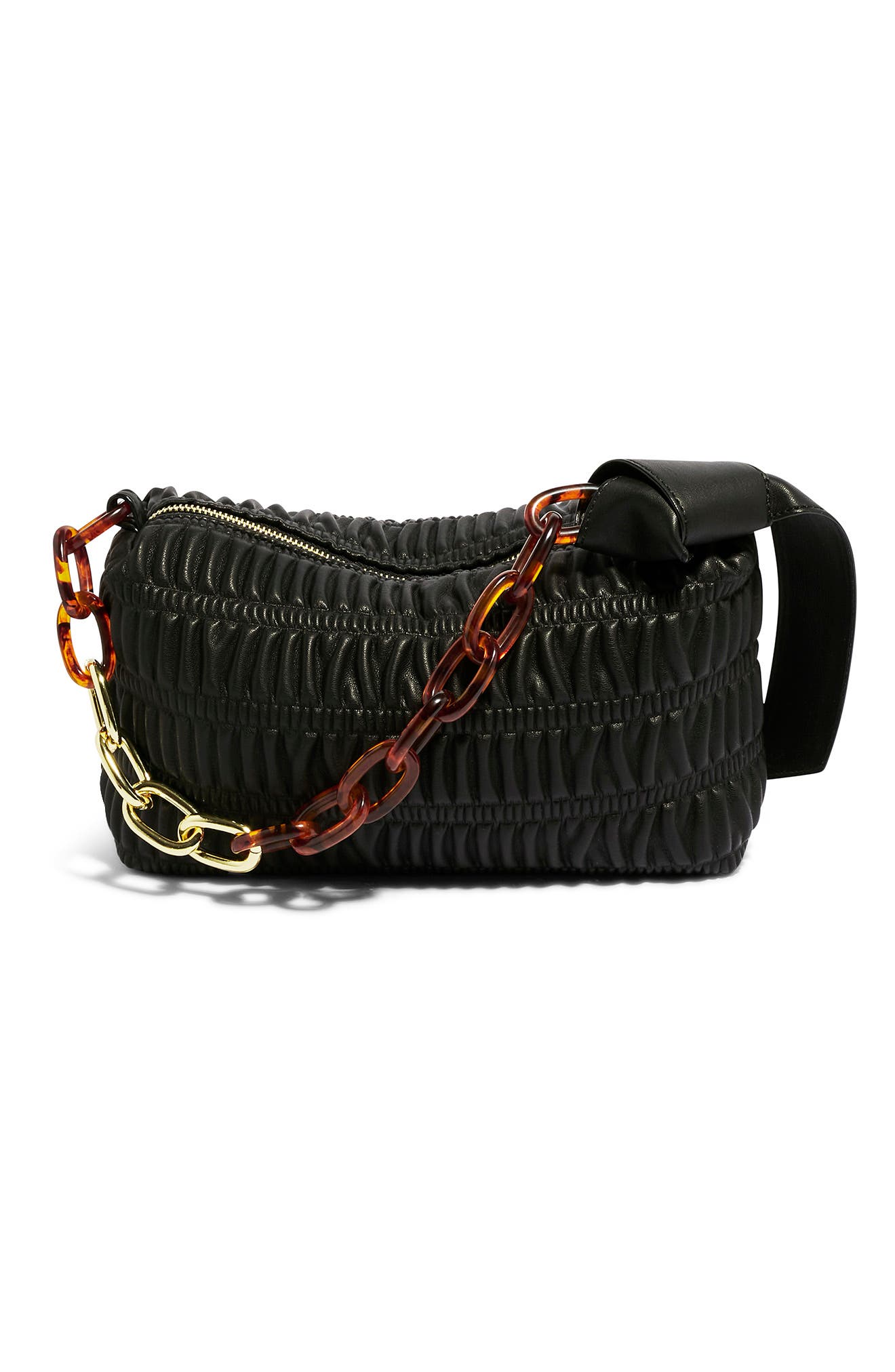 HOUSE OF WANT We Are Thoughtful Vegan Leather Shoulder Bag, Alternate, color, 