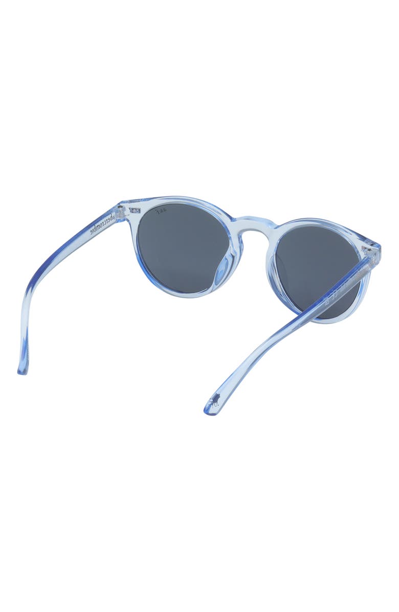 abercrombie kids Kids' Round Sunglasses, Alternate, color, Light Gradient Smoke