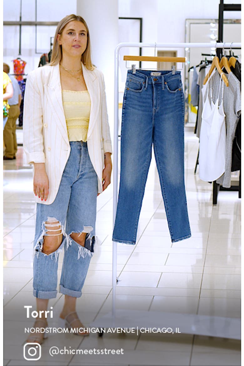 Curvy Stovepipe Jeans video