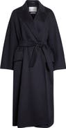 Max Mara Cesto Virgin Wool Longline Coat