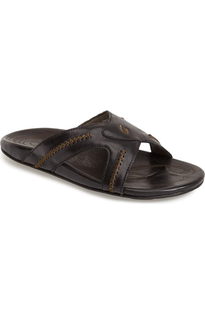 OluKai 'Mea Ola' Slide Sandal, Main, color,