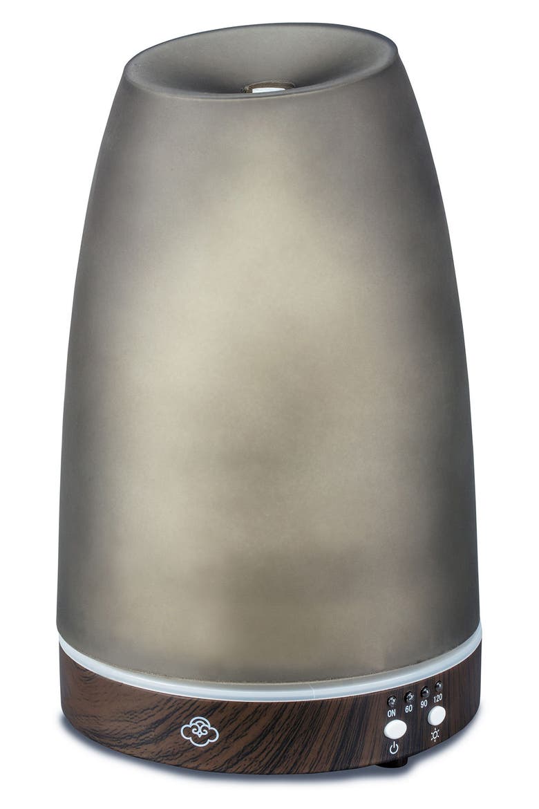 Astro Ultrasonic Aromatherapy Diffuser, Main, color, GREY