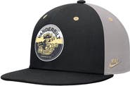 Nike Men's Nike Black Vanderbilt Commodores Vintage Patch Snapback Hat