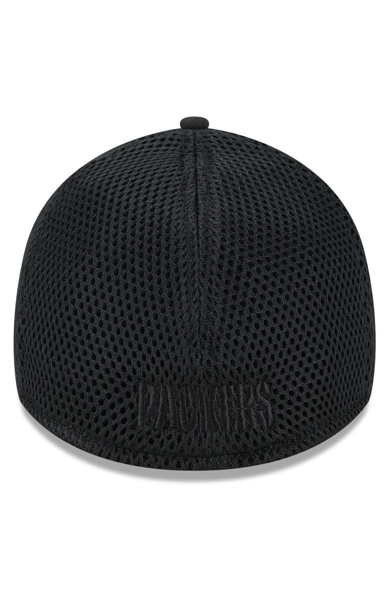 New Era Men's New Era Black  Green Bay Packers  Main Neo 39THIRTY Flex Hat, Alternate, color, 