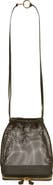 Alaïa Le Pochon Fishnet Shoulder Bag