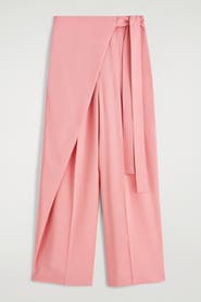 COS Fluid Wrap-Front Pants