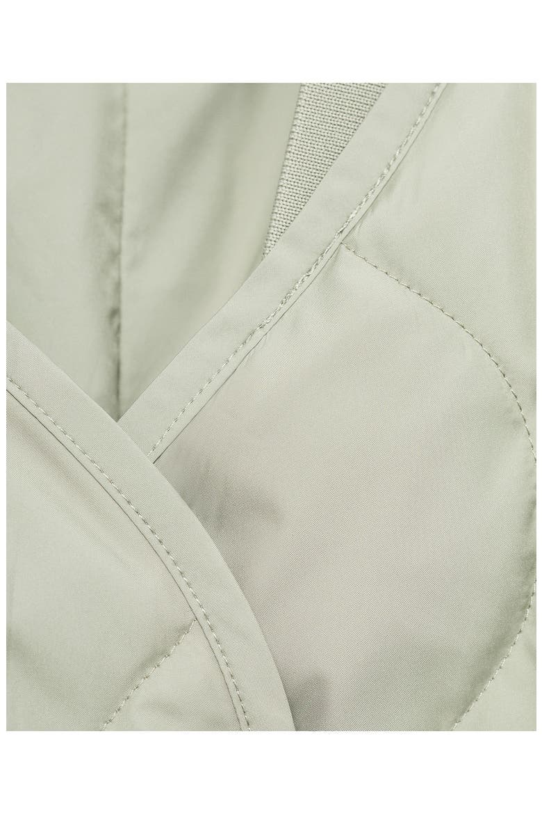 Quilted Anorak, Alternate, color, PASTEL GREEN