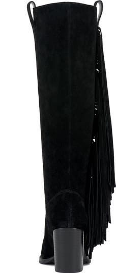 Pelia Fringe Knee High Boot