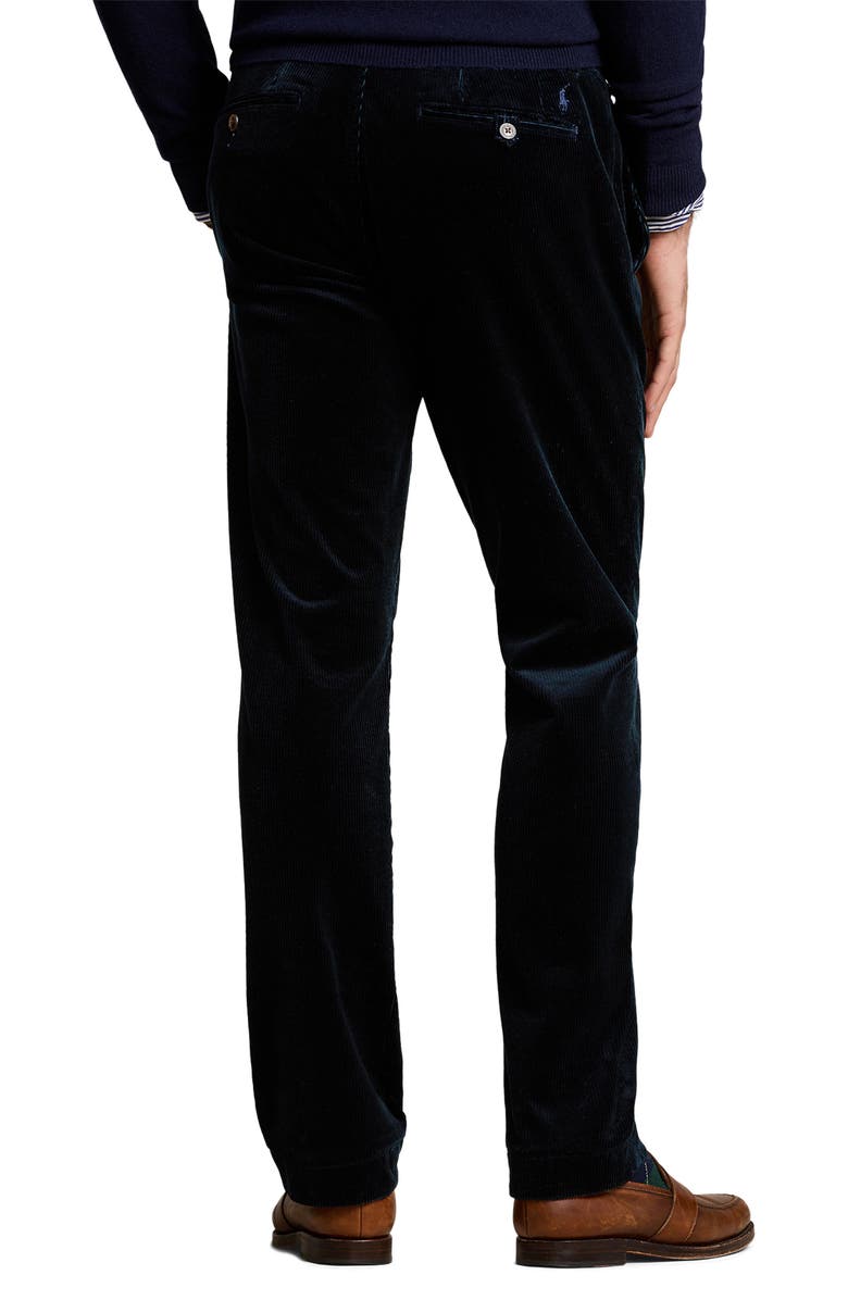 Polo Ralph Lauren Straight Fit Stretch Corduroy Chinos, Alternate, color, Aviator Navy