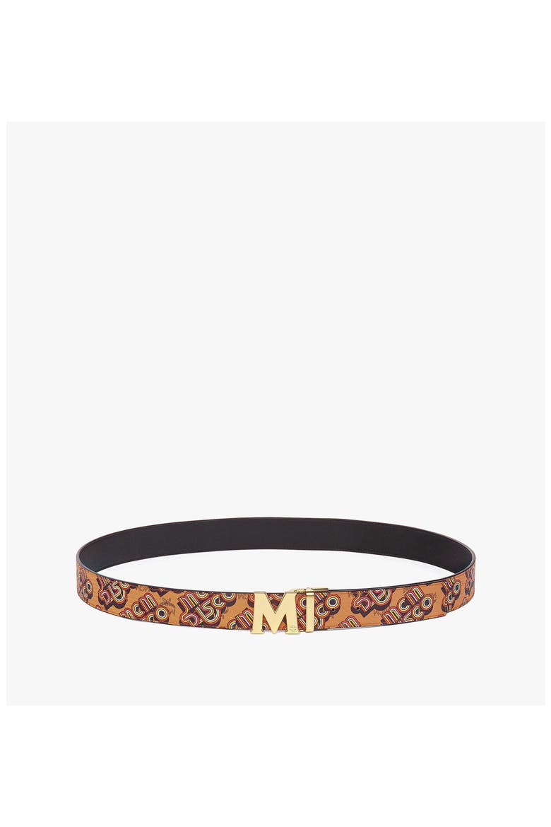 Claus M Reversible Belt 1.5 Inch in Disco Visetos, Main, color, Brown