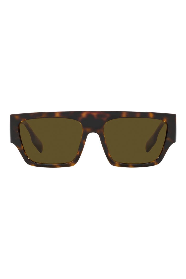 Micah 58mm Square Sunglasses, Main, color, DK HAVANA