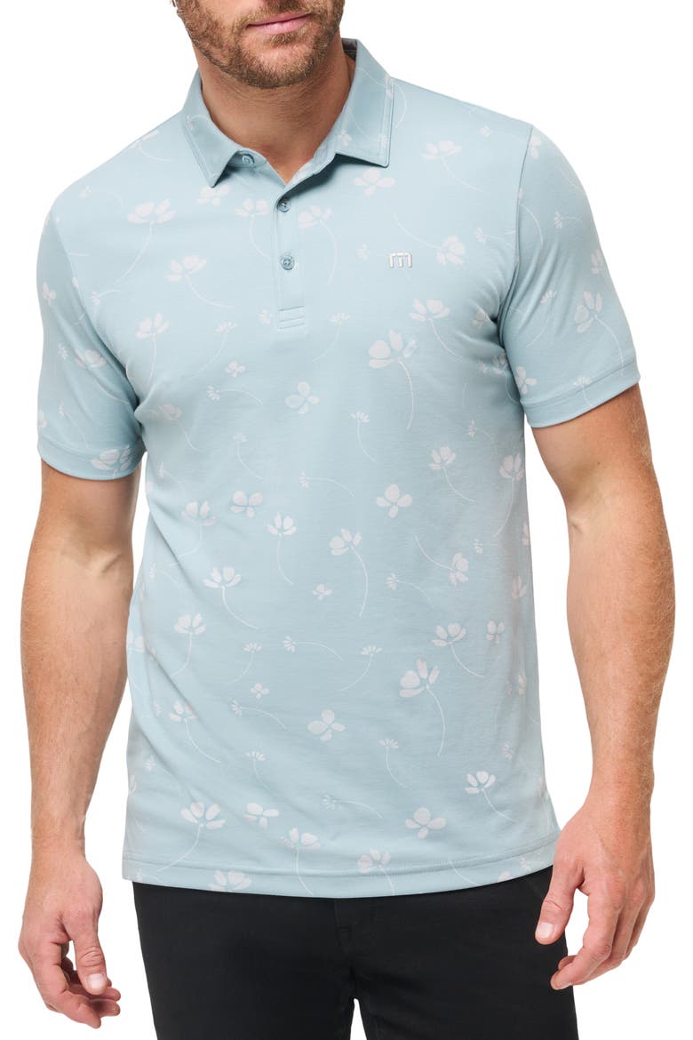 Good Time Feeling Cotton Blend Polo, Main, color, ARONA