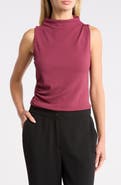 DR2 by Daniel Rainn Textured Boat Neck Sleeveless Top