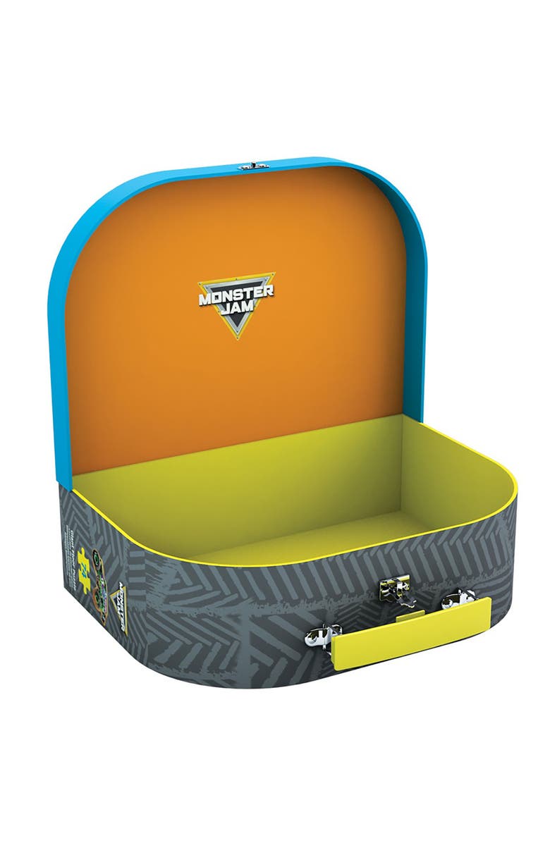 Eurographics Monster Jam Giant Floor Puzzle 74Piece, 39"X24" Carry Case, 4+, Alternate, color, 