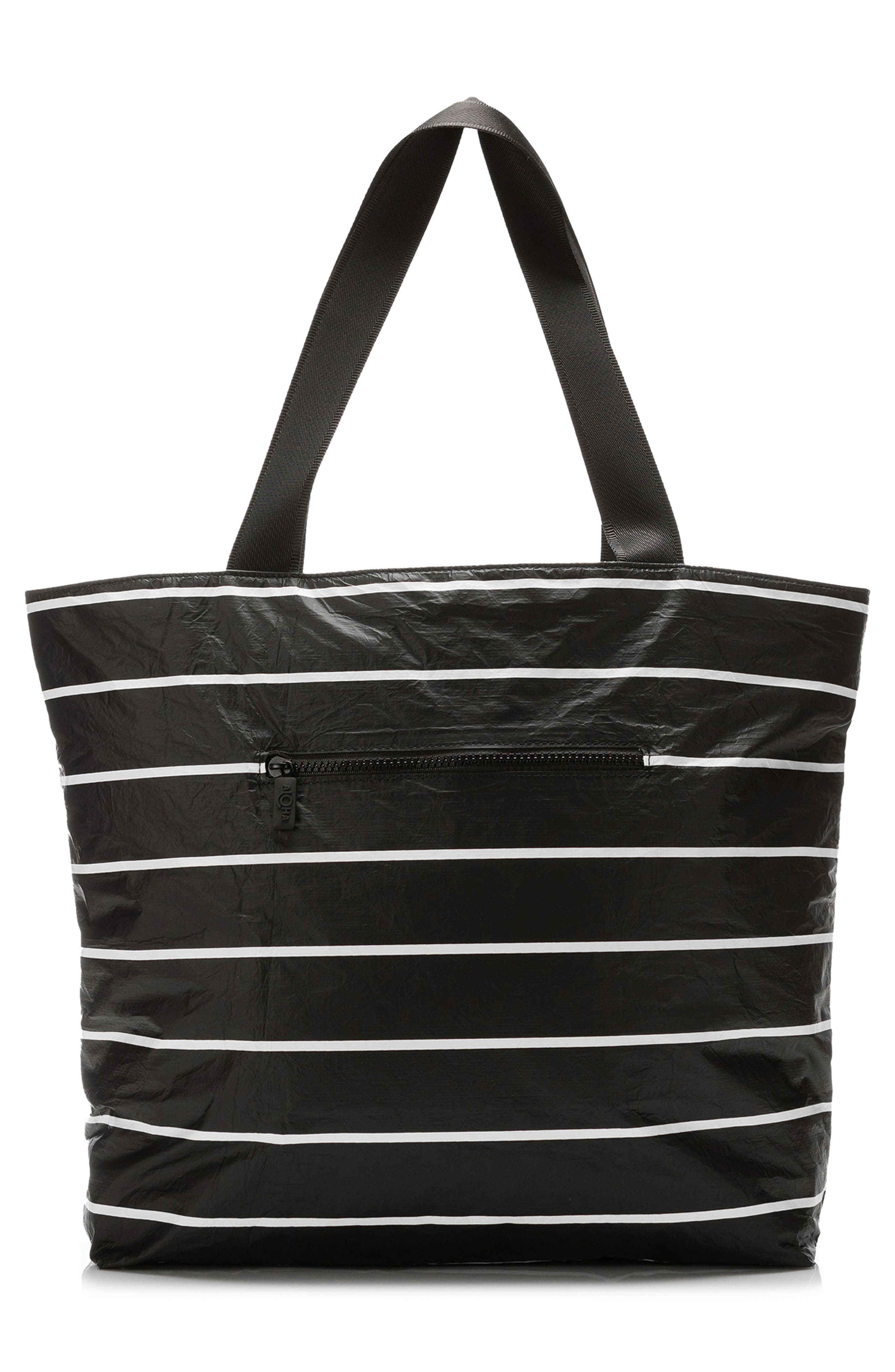 Aloha Collection Day Tripper Pinstripe Water Resistant Tyvek<sup>®</sup> Tote, Alternate, color, 
