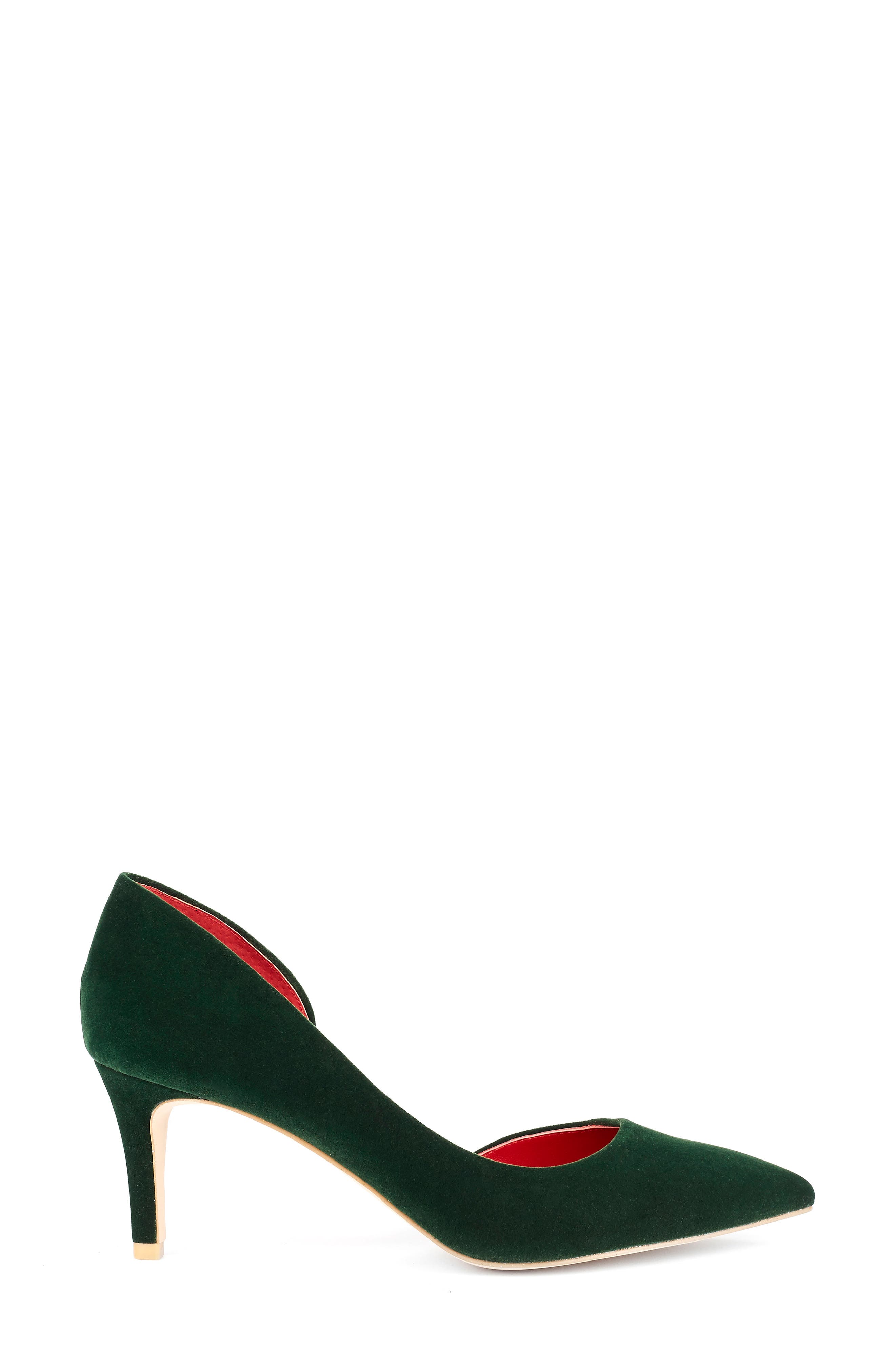 Shoes of Prey x Kim Jones La Dolce Vita Collection Half d'Orsay Pump, Alternate, color, 