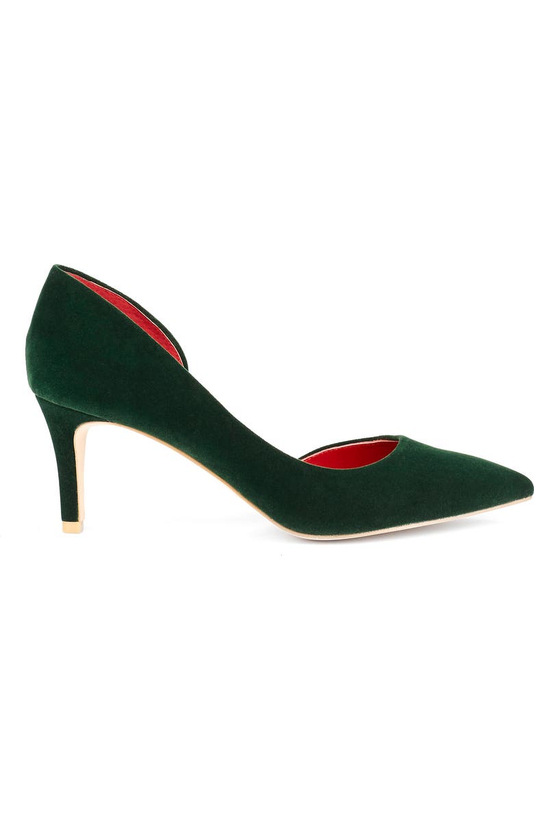 Shoes of Prey x Kim Jones La Dolce Vita Collection Half d'Orsay Pump, Alternate, color,