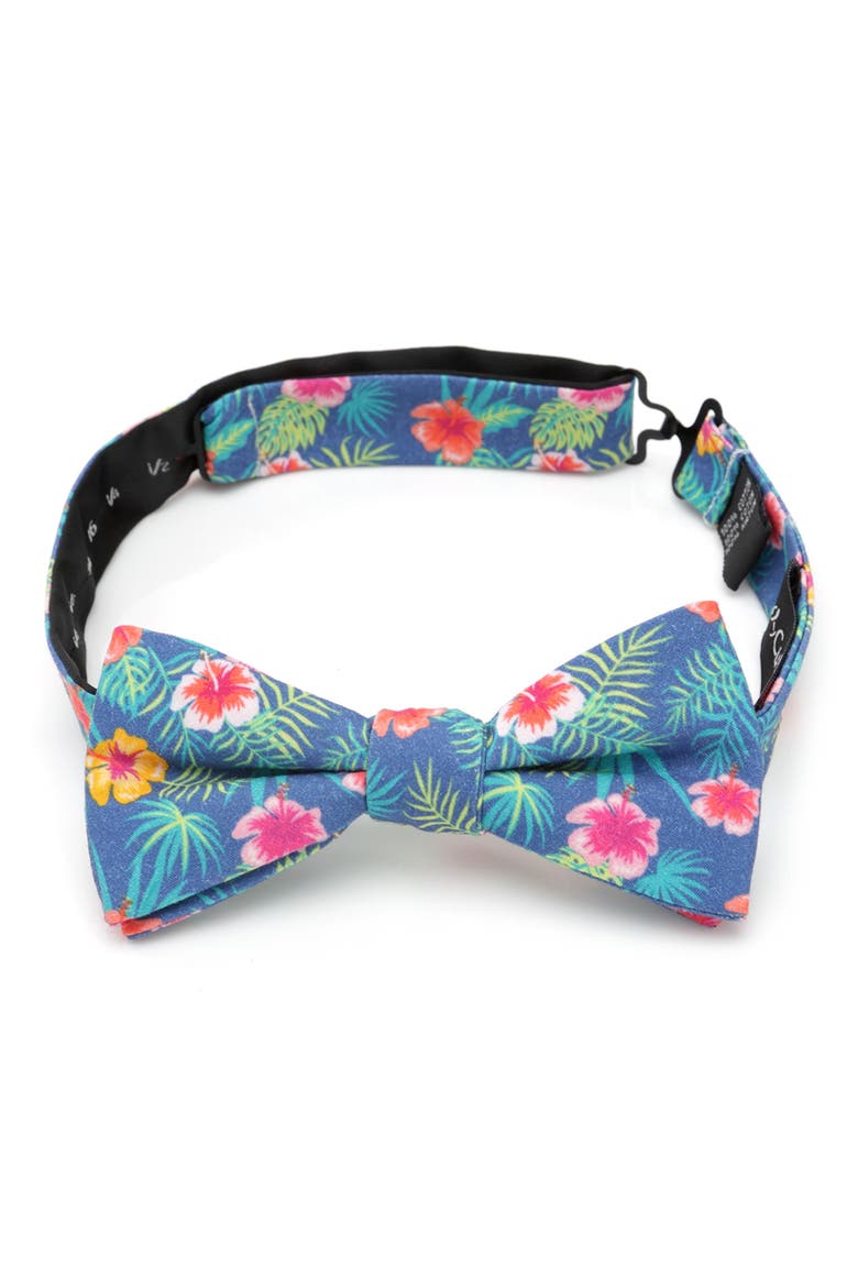 Tropical Cotton Bow Tie, Main, color, MULTI