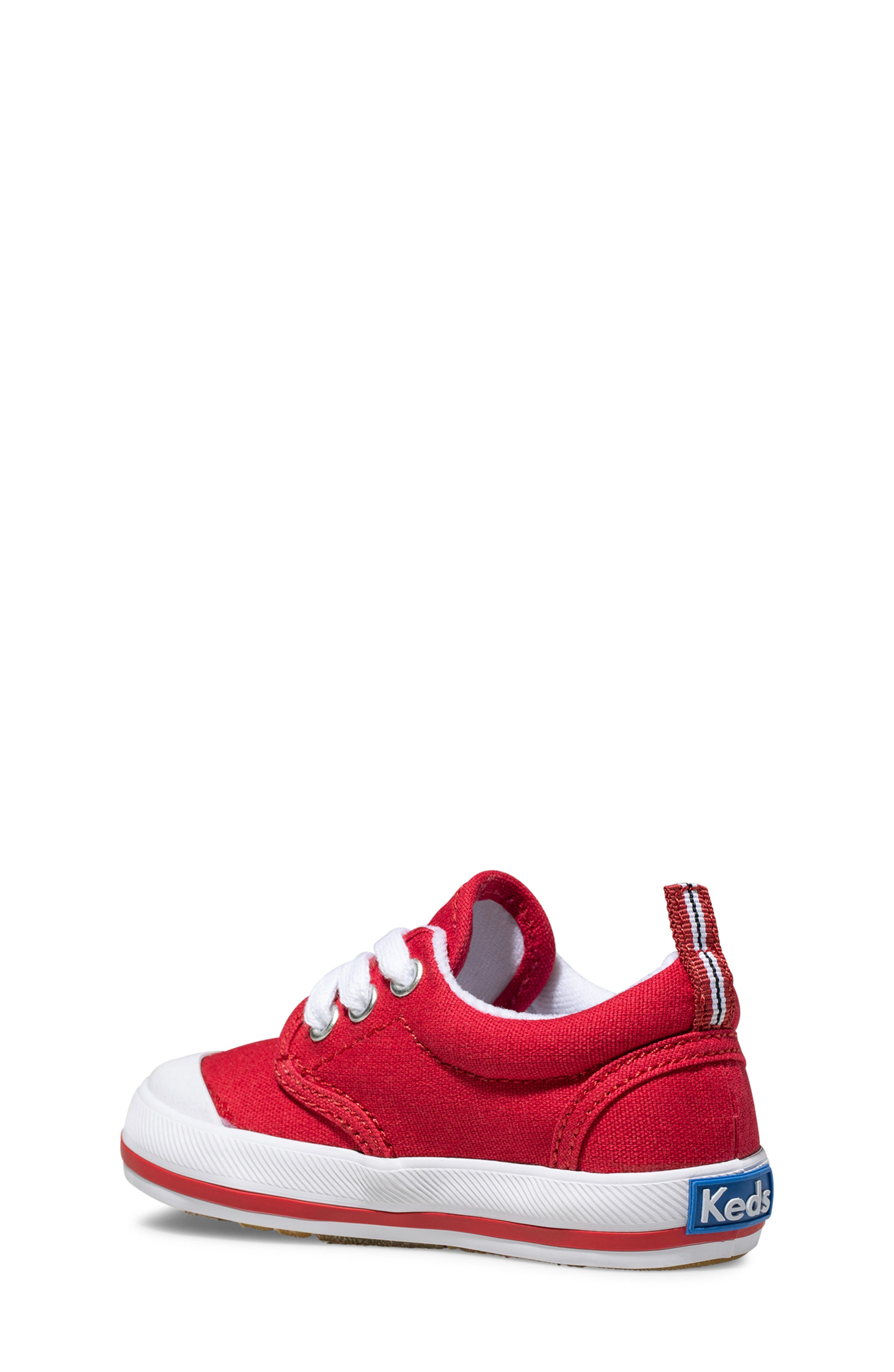 Kids' Graham Sneaker, Alternate, color, RED CANVAS