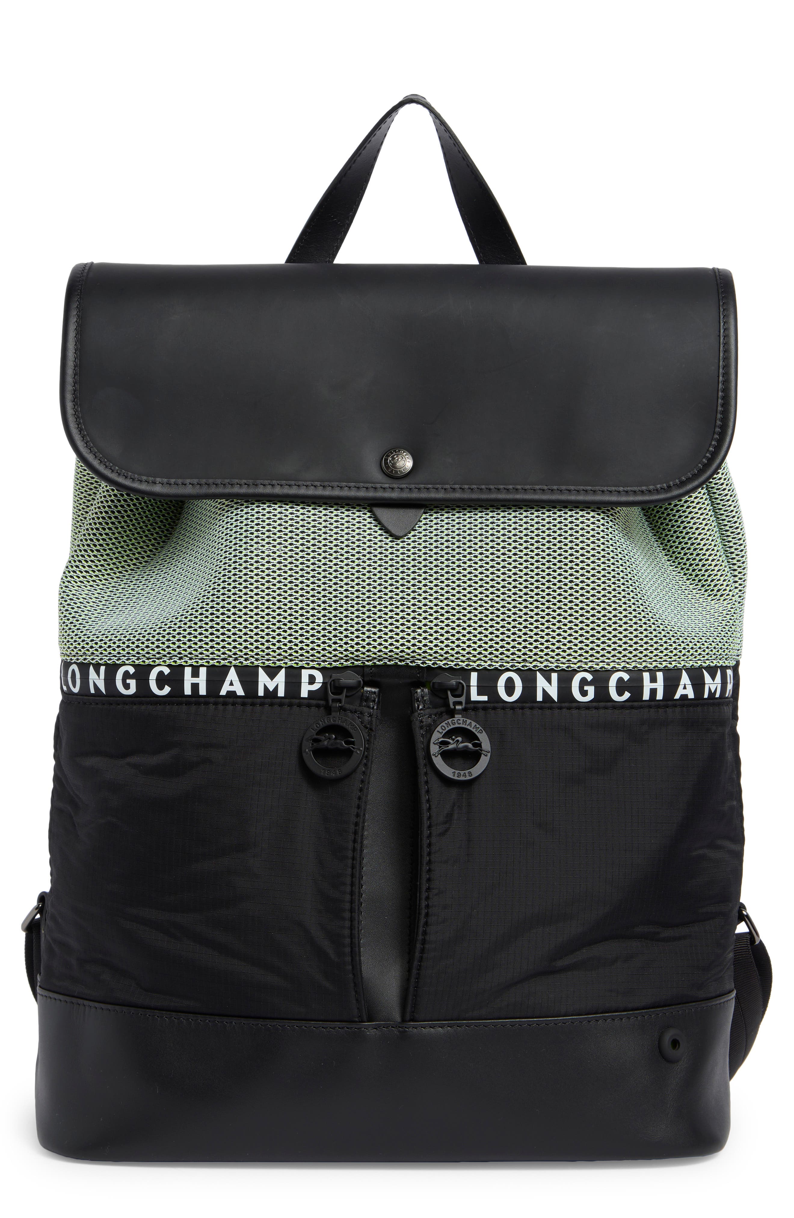 Longchamp Urban Mixed Material Backpack