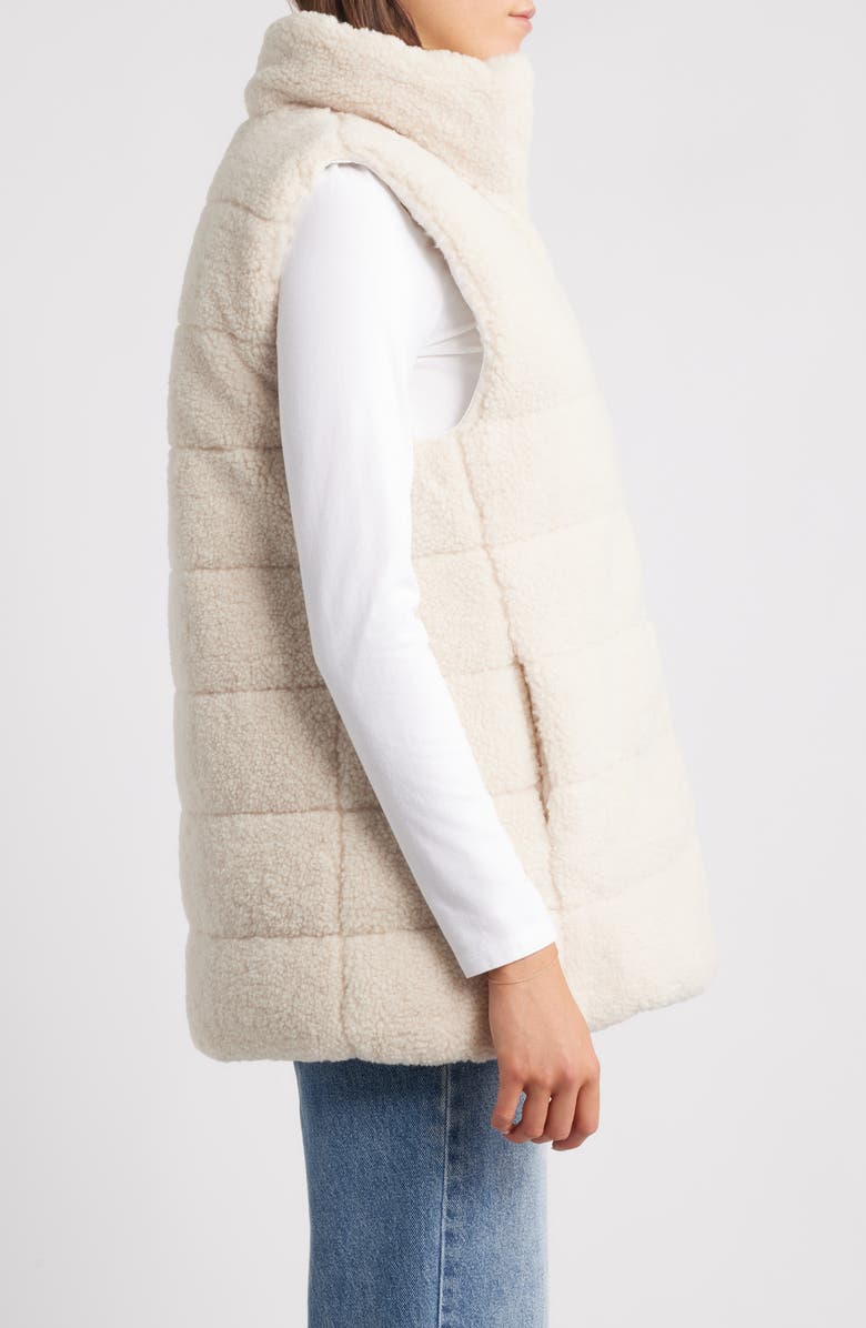 Save The Duck Calis Reversible Puffer Vest, Alternate, color, Shore Beige