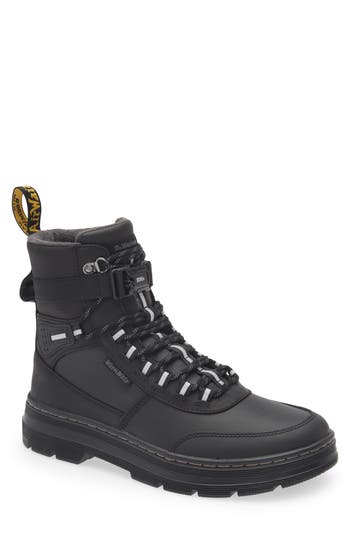 Dr. Martens' Dr. Martens Combs Tech Waterproof Boot In Black