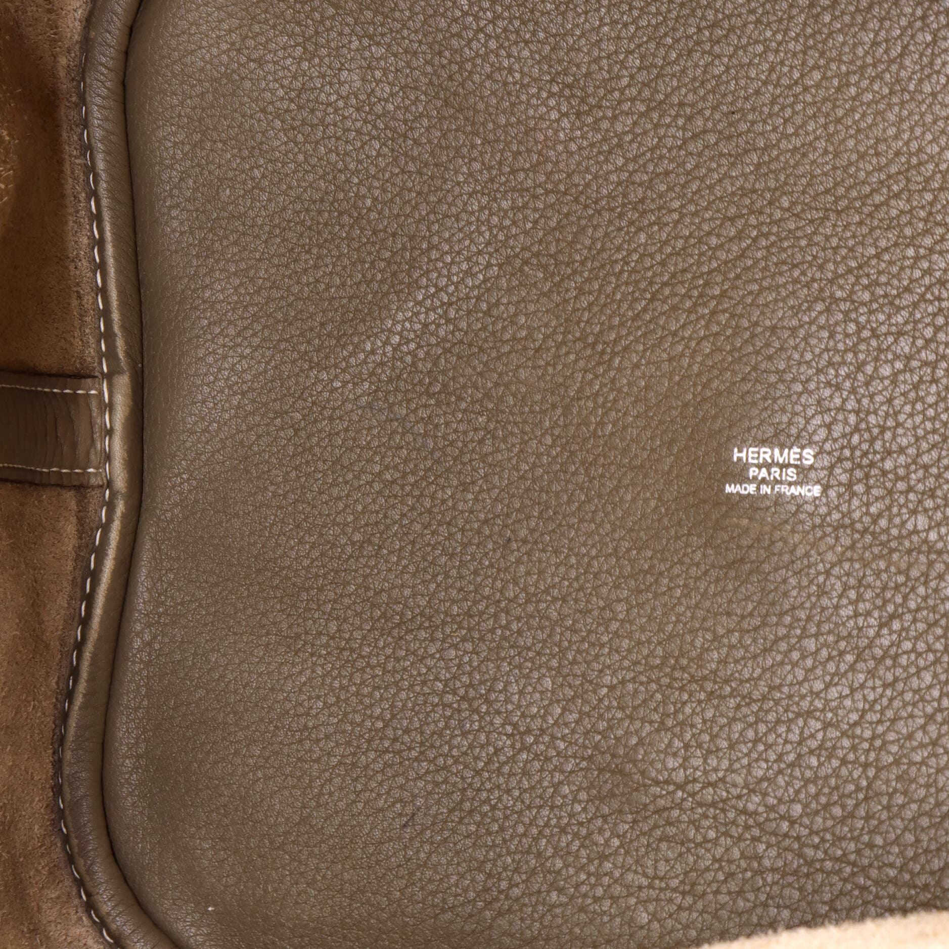 Pre-Owned Hermes Picotin Lock Bag Clemence GM, Alternate, color, Etoupe