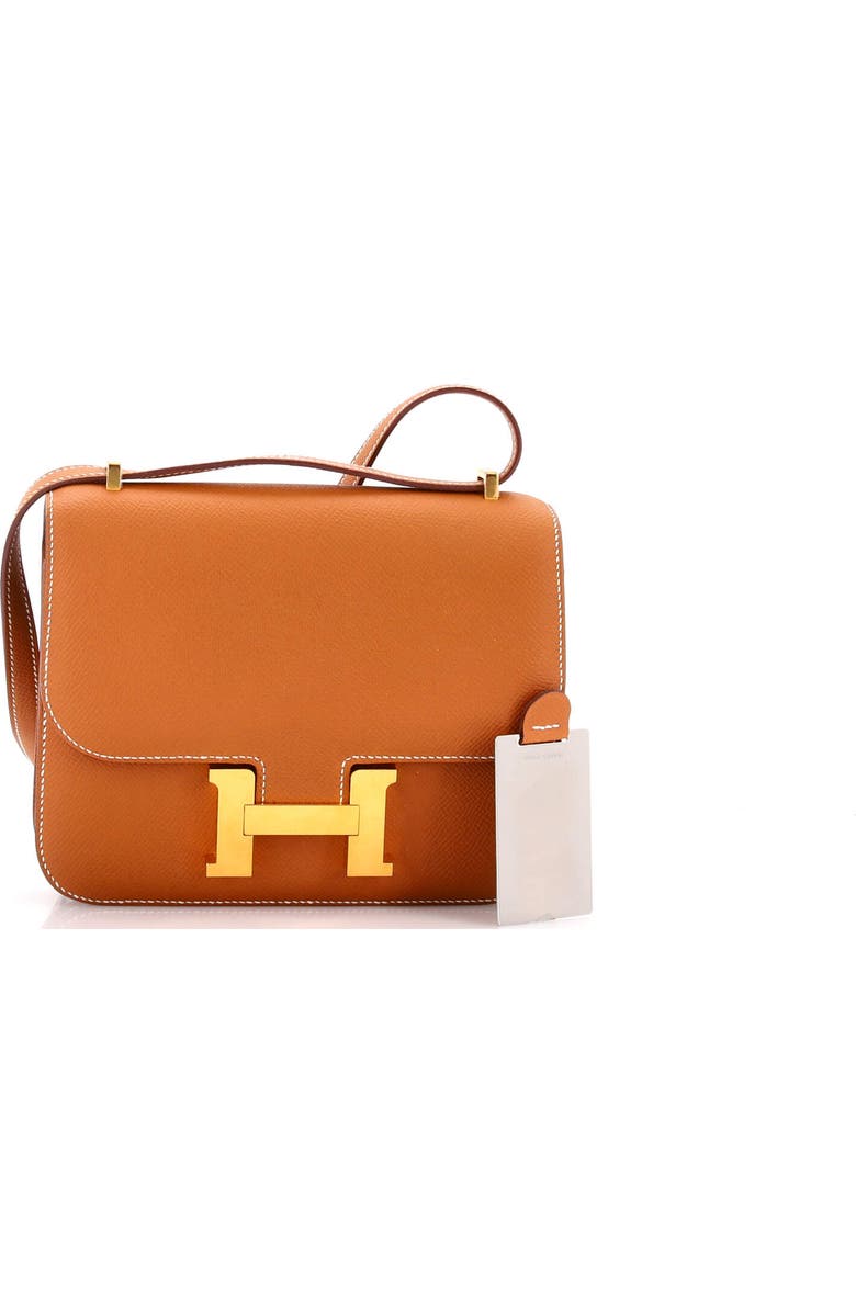 Pre-Owned Hermes Constance NM Bag Epsom 18, Alternate, color, Gold