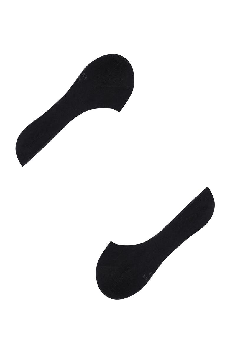 Falke Step Cotton No Show Socks Box, Alternate, color, Black