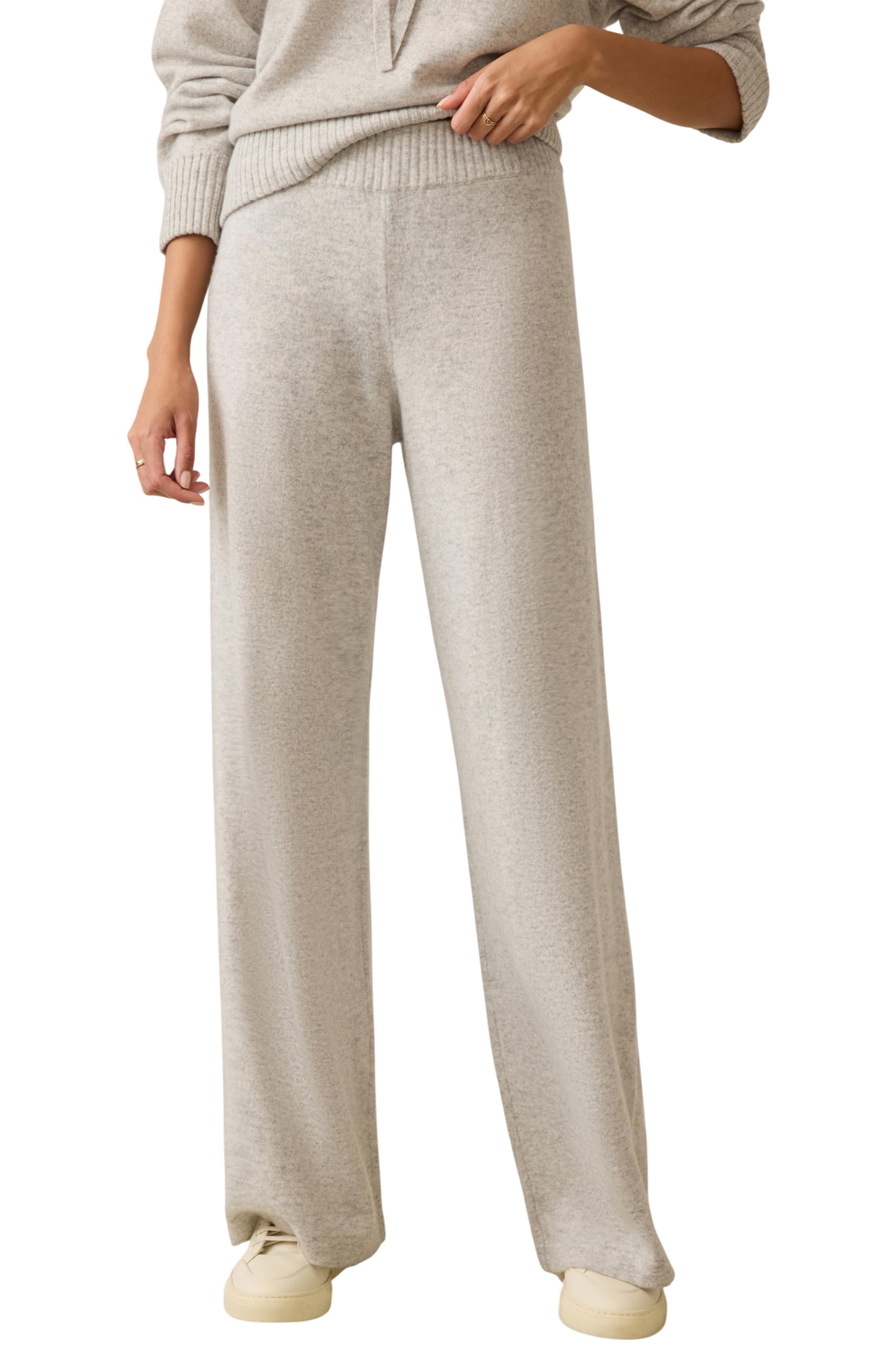 Faherty Coastal Cashmere Sweater Knit Pants