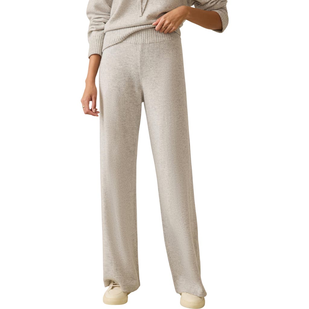 Faherty Coastal Cashmere Sweater Knit Pants In Multi