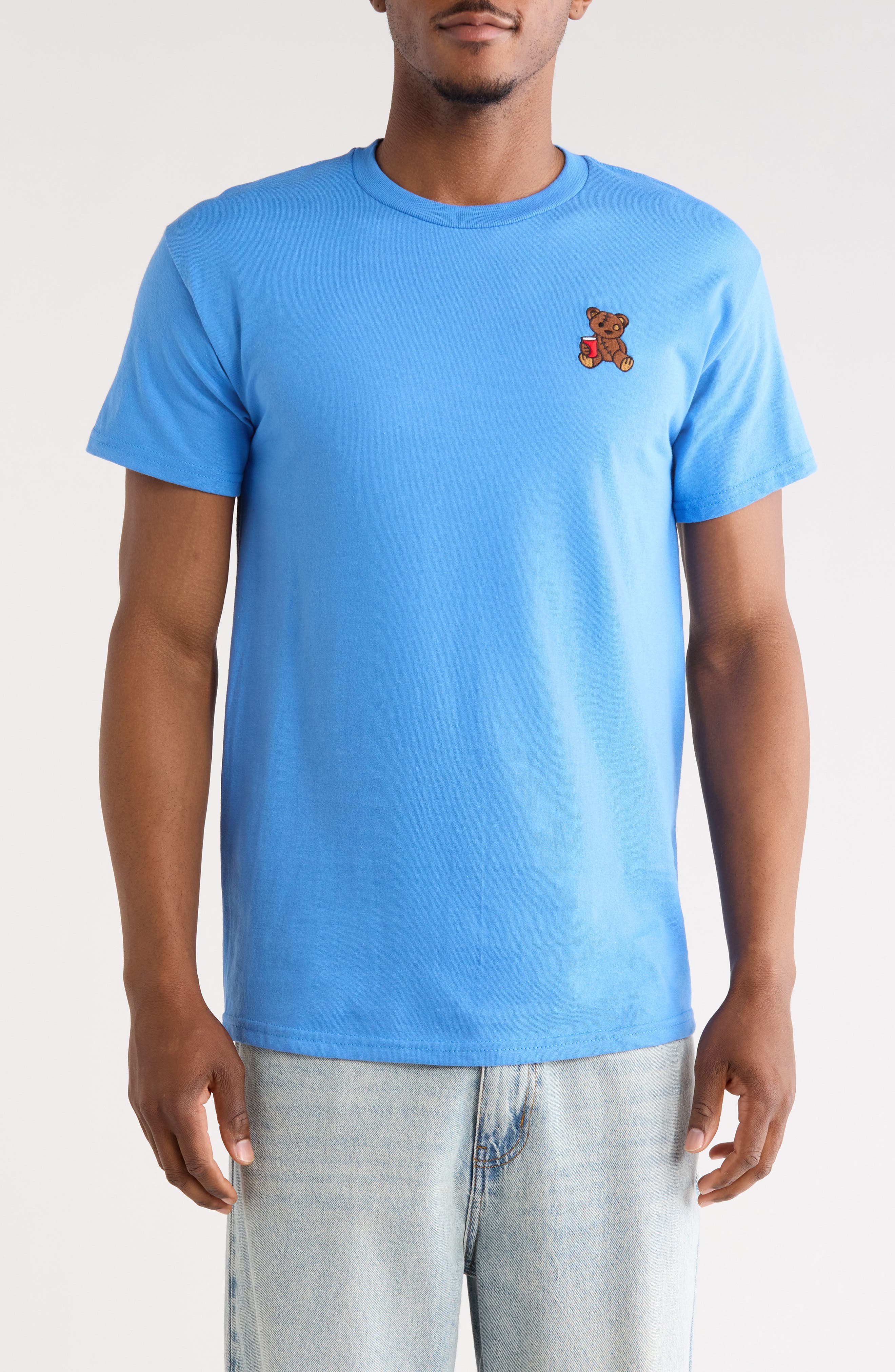 RIOT SOCIETY Stitch Teddy Cotton Graphic T-Shirt