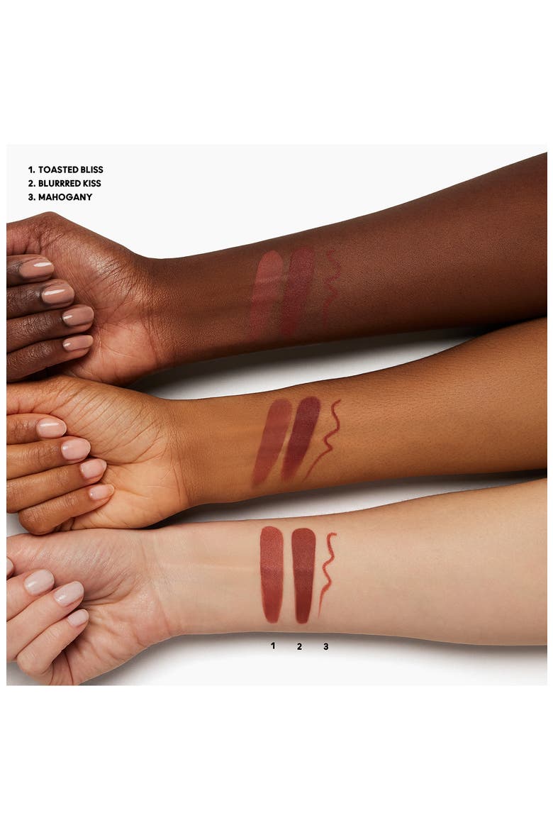 Powdered Snow Powder Kiss Lip Set $77 Value, Alternate, color, BROWN