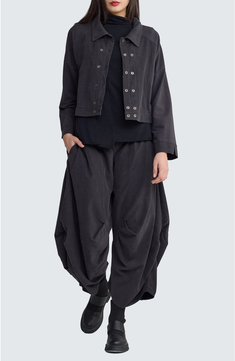 LUUKAA Noira Pleated Balloon Pants, Alternate, color, Mink Color