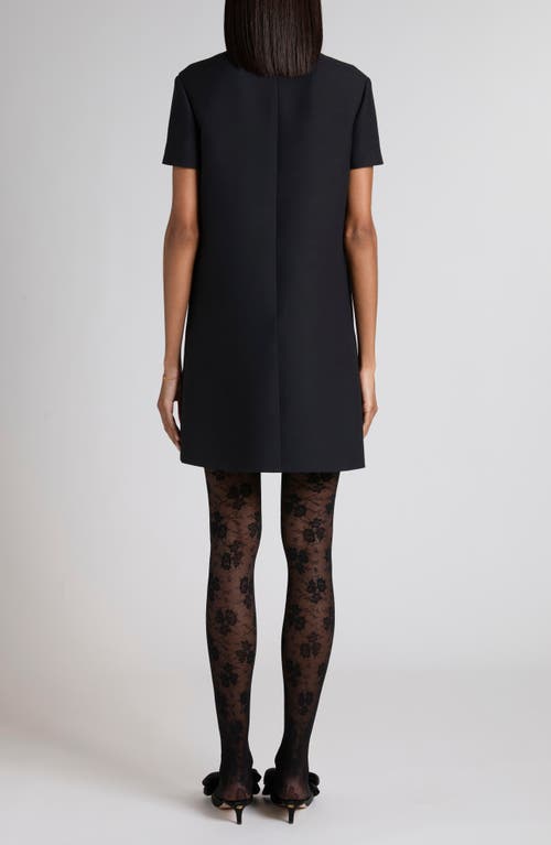 Valentino Minikleid Mit Goldfarbenen Details In Blue