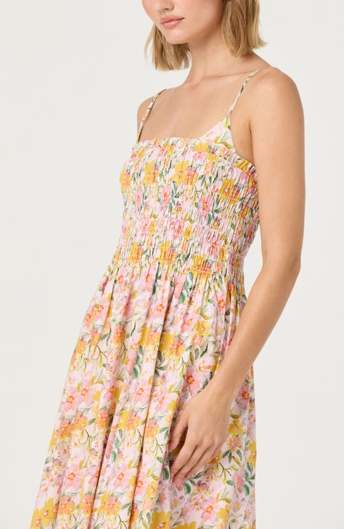 Astr The Label Floral Print A-line Dress
