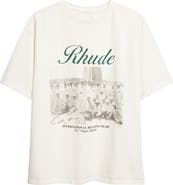 Rhude Virgin Islands Script Logo Graphic T-Shirt