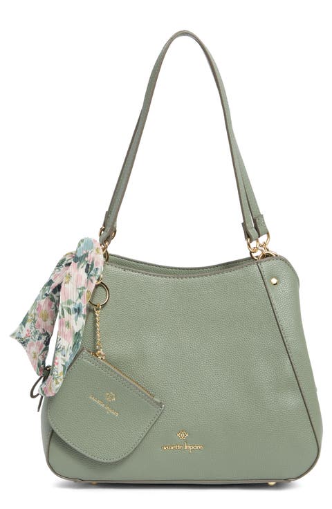 Shoulder Bag with Scarf