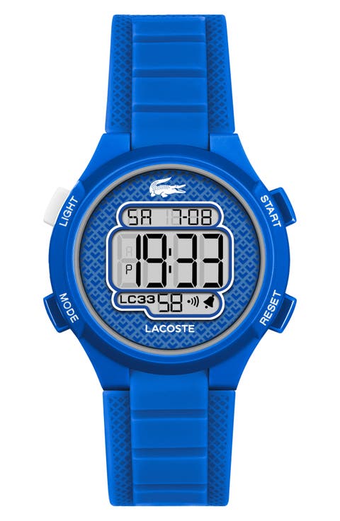 Kids' LC33 Silicone Strap Watch, 34mm
