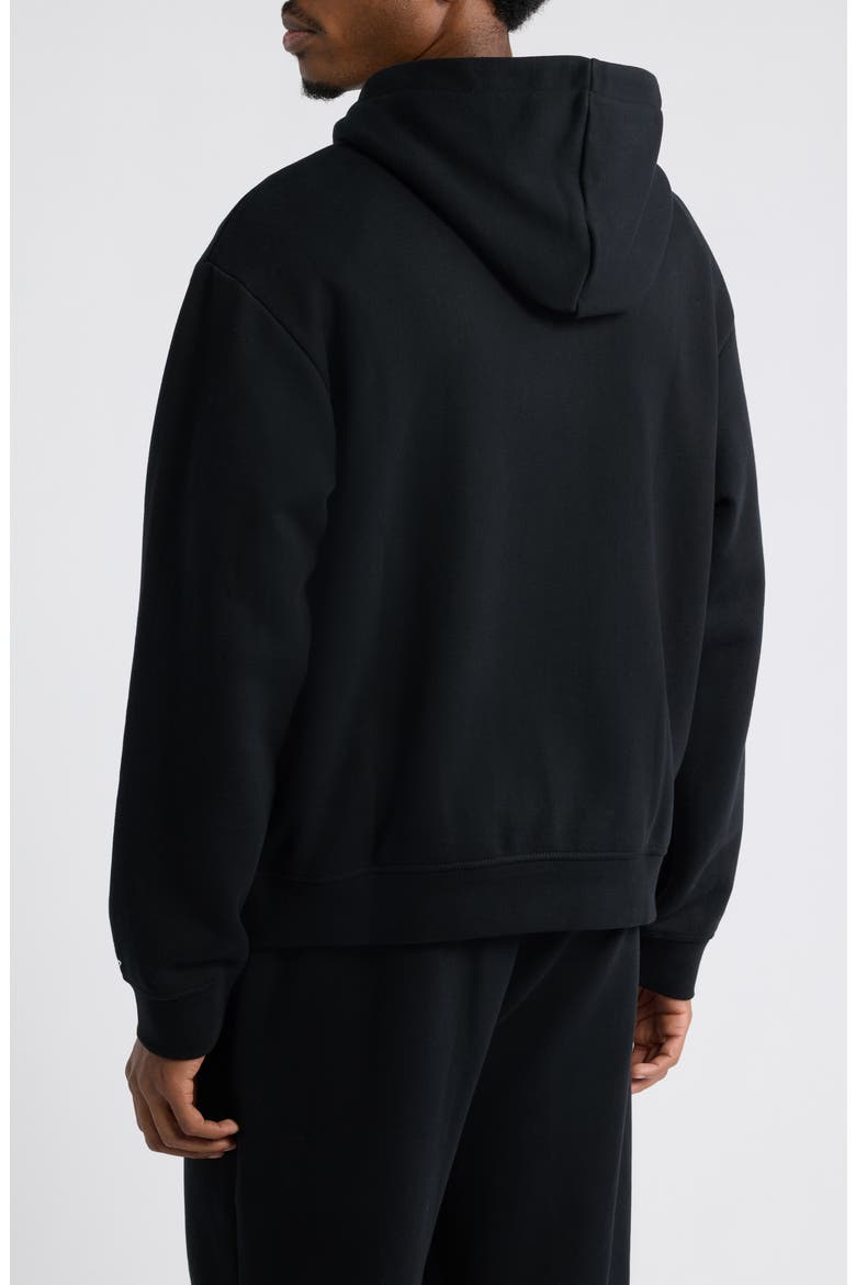Base Fleece Hoodie, Alternate, color, WASHED BLACK