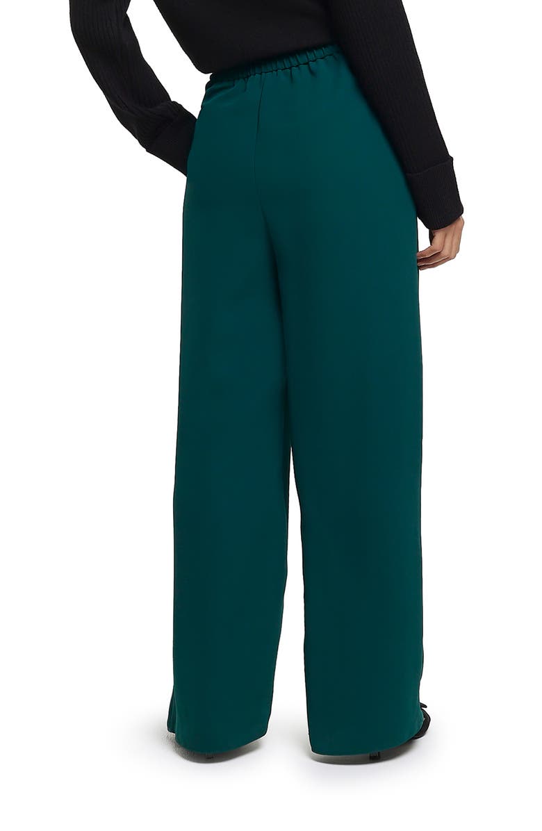 River Island Pleat Front Wide Leg Pants, Alternate, color, 