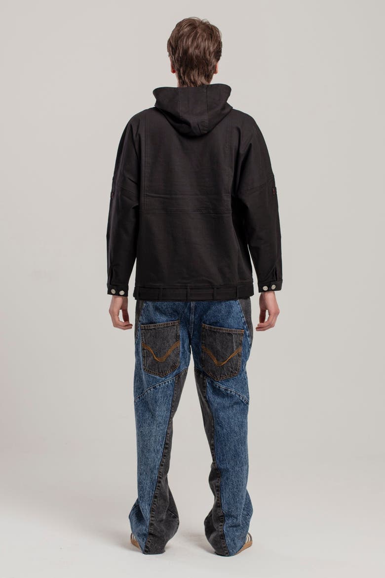 Free Heaven Two Color Jeans, Alternate, color, Blue