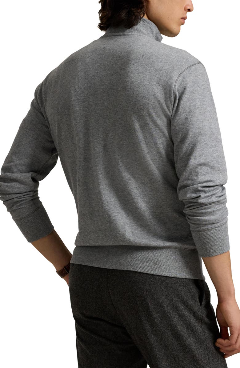 Polo Ralph Lauren Cotton Blend Quarter Zip Pullover, Alternate, color, 