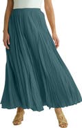 Jessica London Flowing Crinkled Maxi Skirt