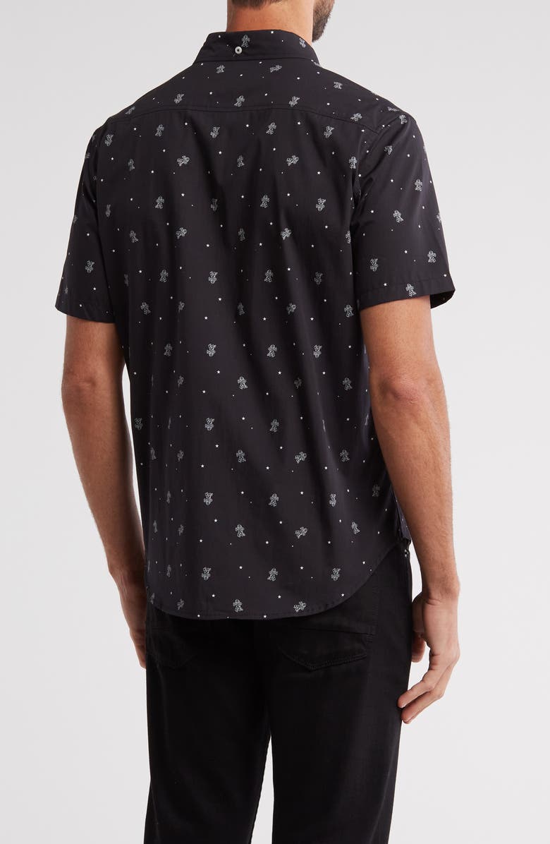 Public Art Short Sleeve Button-Down Shirt, Alternate, color,