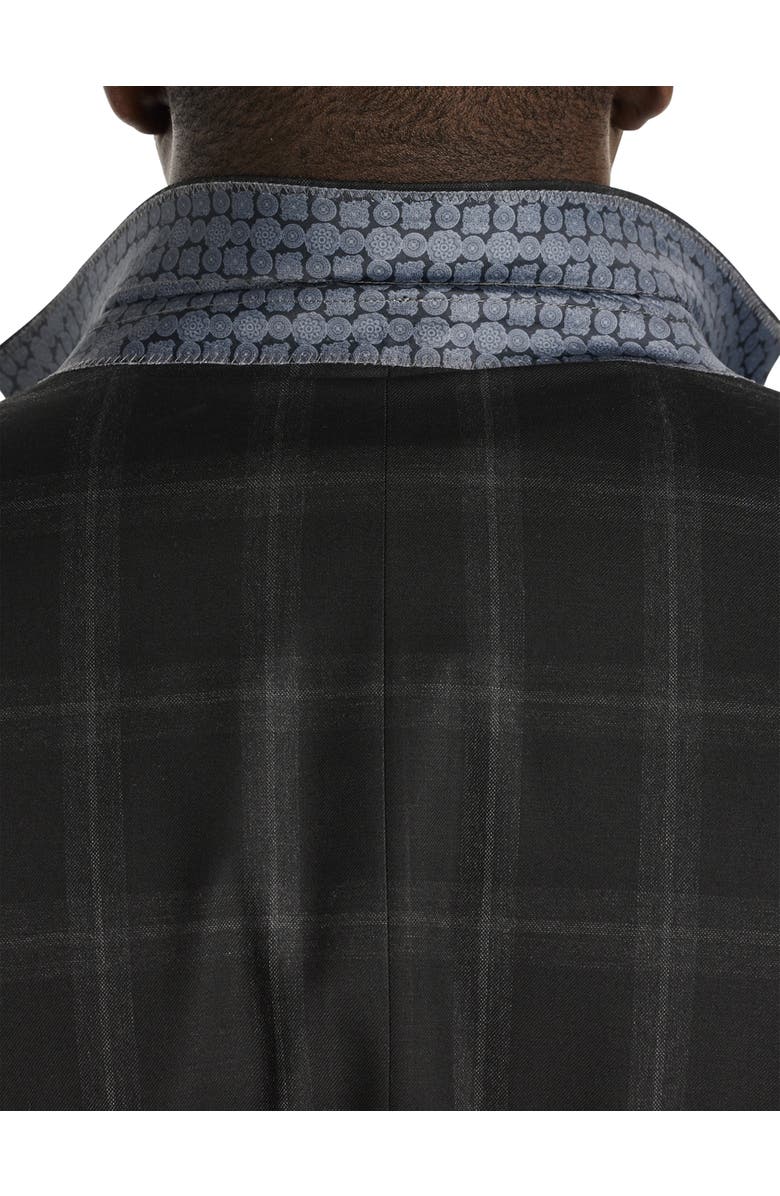 Oak Hill Premium by DXL Windowpane Sport Coat - Executive Cut, Alternate, color, 