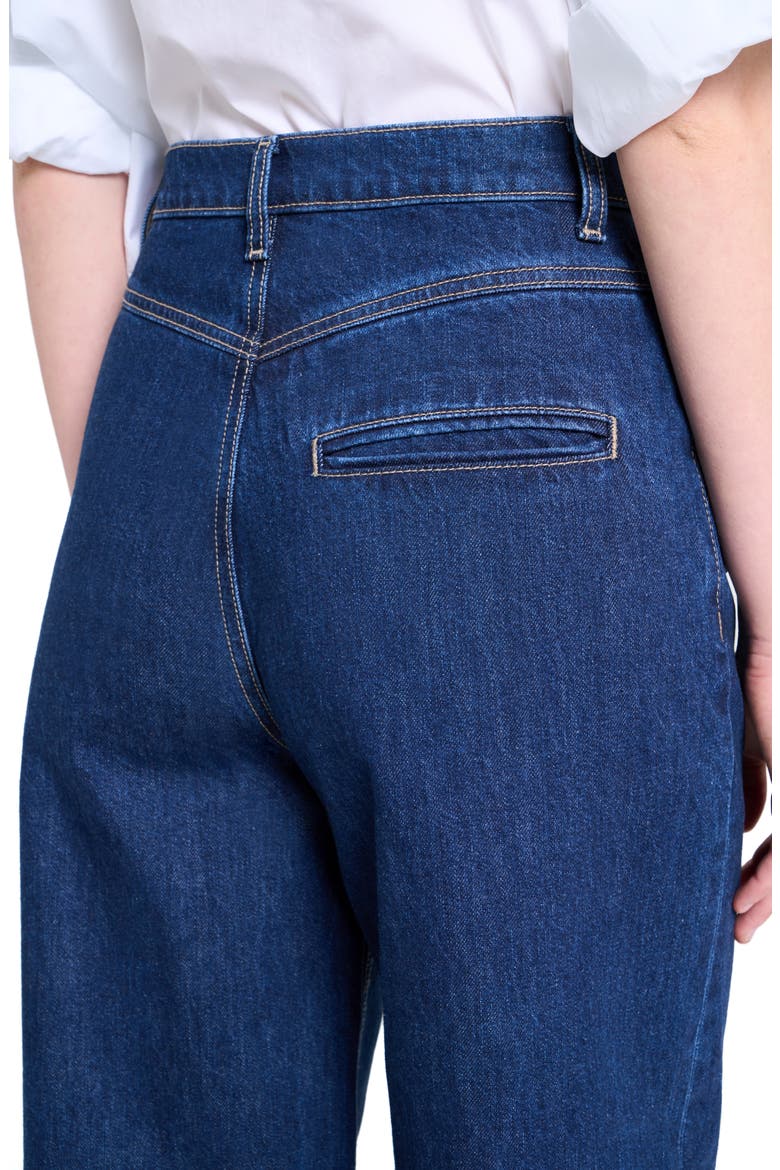 McDougal Wide Leg Jeans, Alternate, color, DARK STONE