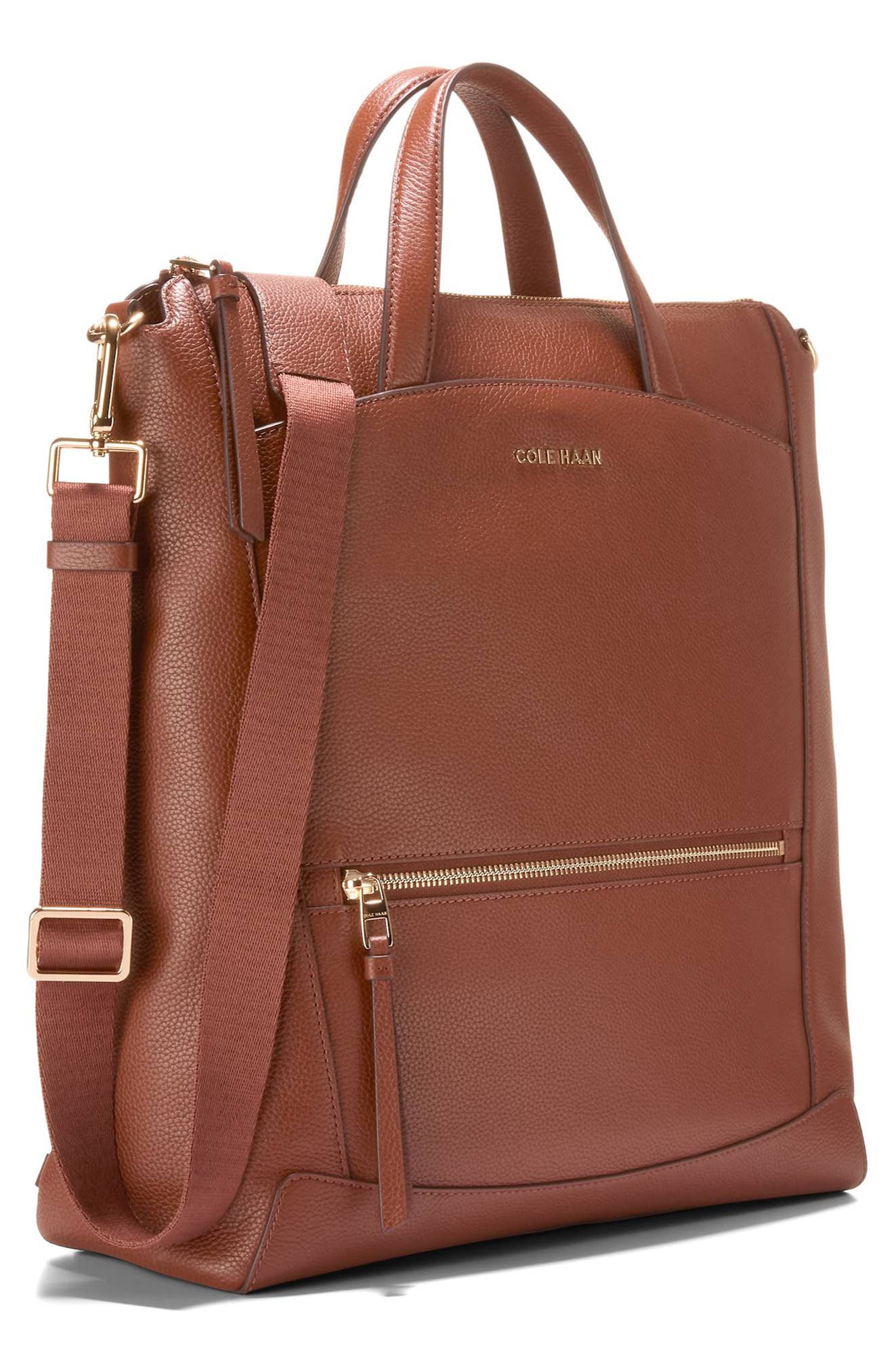 Cole Haan The Essential Leather Backpack, Alternate, color, 