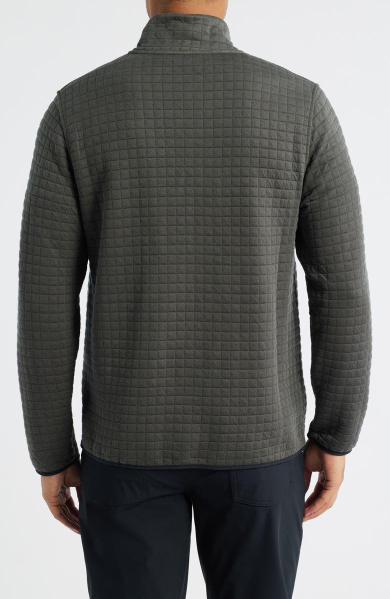 Free Fly Downvalley Quilted Quarter Zip, Alternate, color, Dark Forest