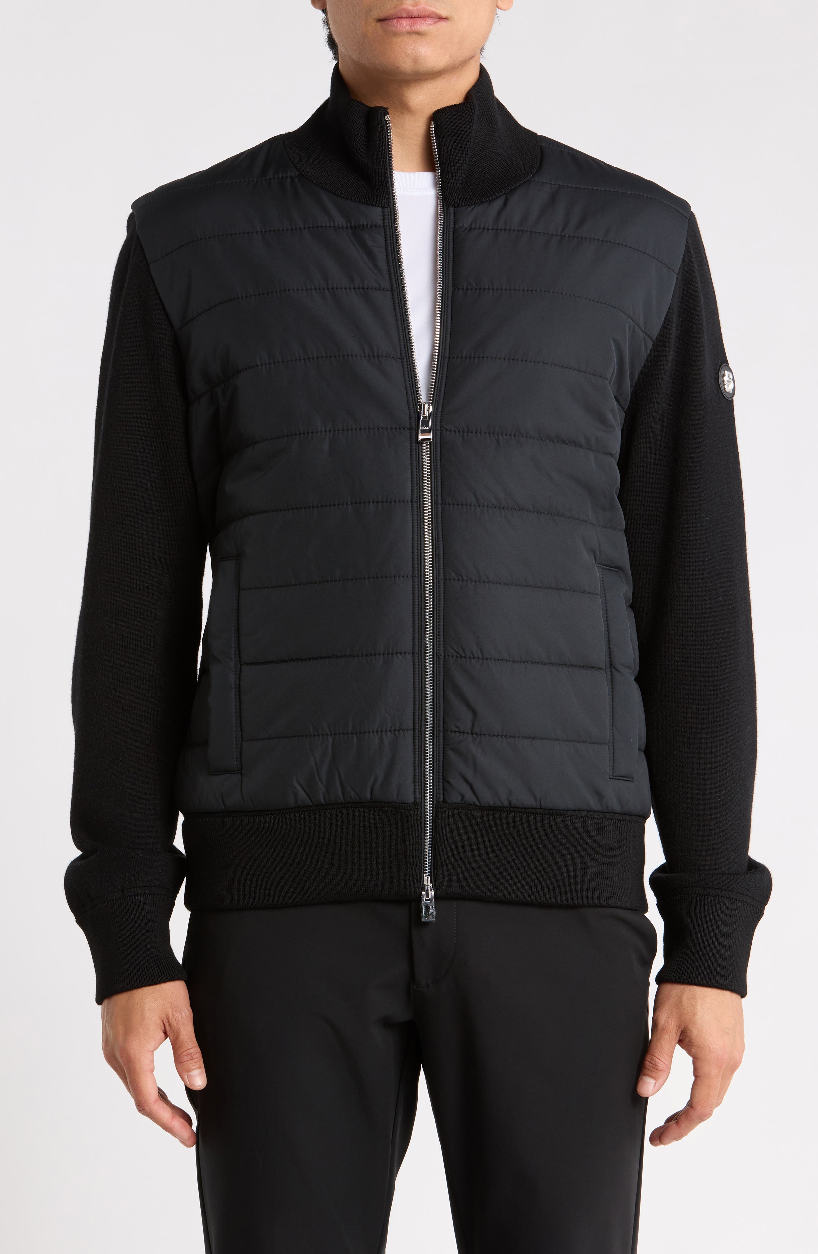 Hernesto Mixed Media Jacket